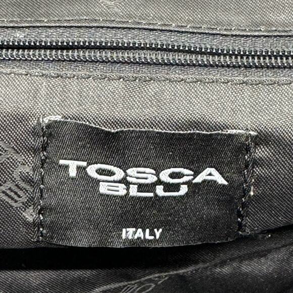 Vintage TOSCA BLU Fuchsia Leather Small Handbag - Picture 3 of 6